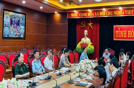 Hòa Bình: Tham dự Hội nghị trực tuyến sơ kết công tác 6 tháng đầu năm và phương hướng, nhiệm vụ 6 tháng cuối năm 2024 của Ban Chỉ đạo 389 quốc gia